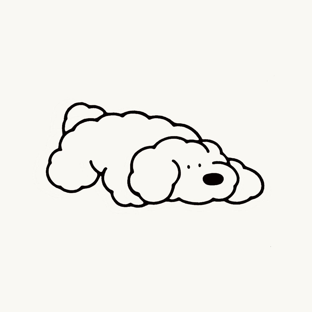 中村美遥 On Twitter 犬が好きです シンプルなイラストやgifを描い