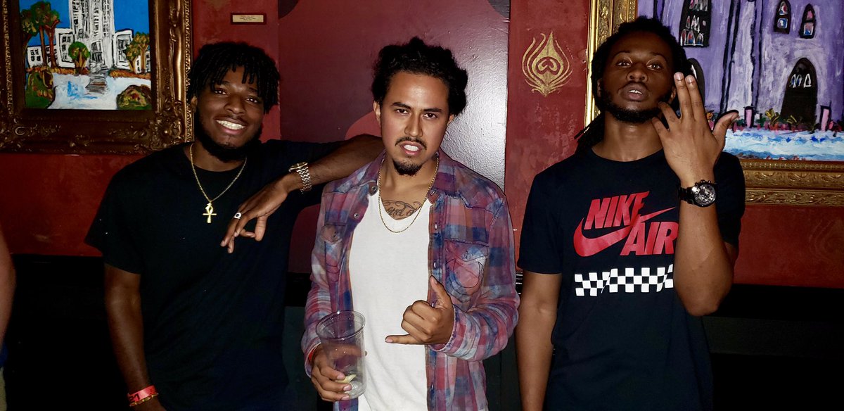 nasalamode's tweet photo. @senseionem x @nasalamode x @CASHO_RUDE // #nasalamode2019 #postoakgardenclub #cult9records #casho #houseofblues https://t.co/QxFzOA9IjE