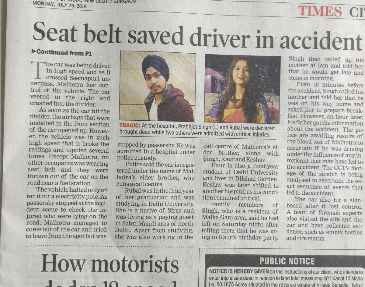 TweetsAnup's tweet photo. @mahapatra_abhi @bulletcompany @Nissan_India @AUTOTODAYMAG Click to be safe. #Seatbelt #safety https://t.co/hMcMC7xG95