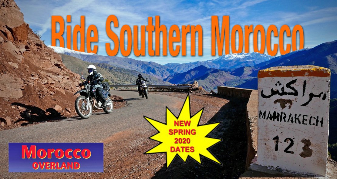 New one-week Fly & Ride #Morocco dates for February 2020: sahara-overland.com/morocco-fly-ri… #MoroccoOverland #BMW310GS