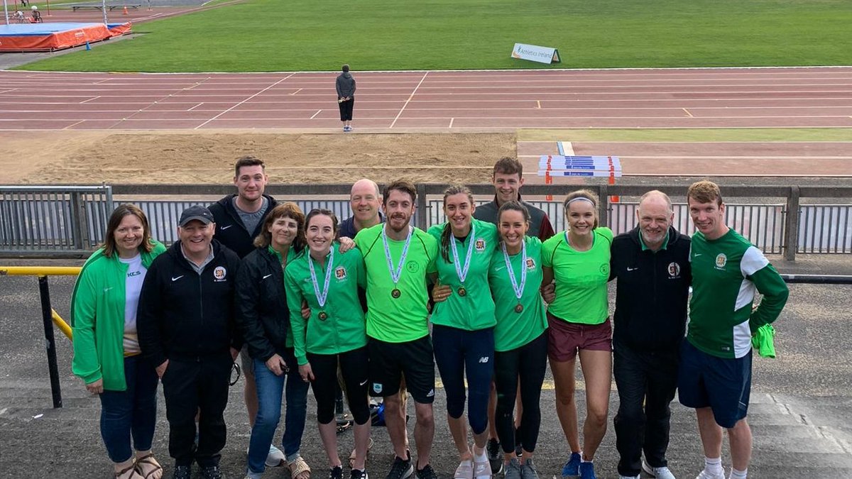 Great weekend for the <a href="/StAbbansAC/">St. Abban's A.C.</a> crew at the National Senior Championships 🥇🥇🥇🥇🥉