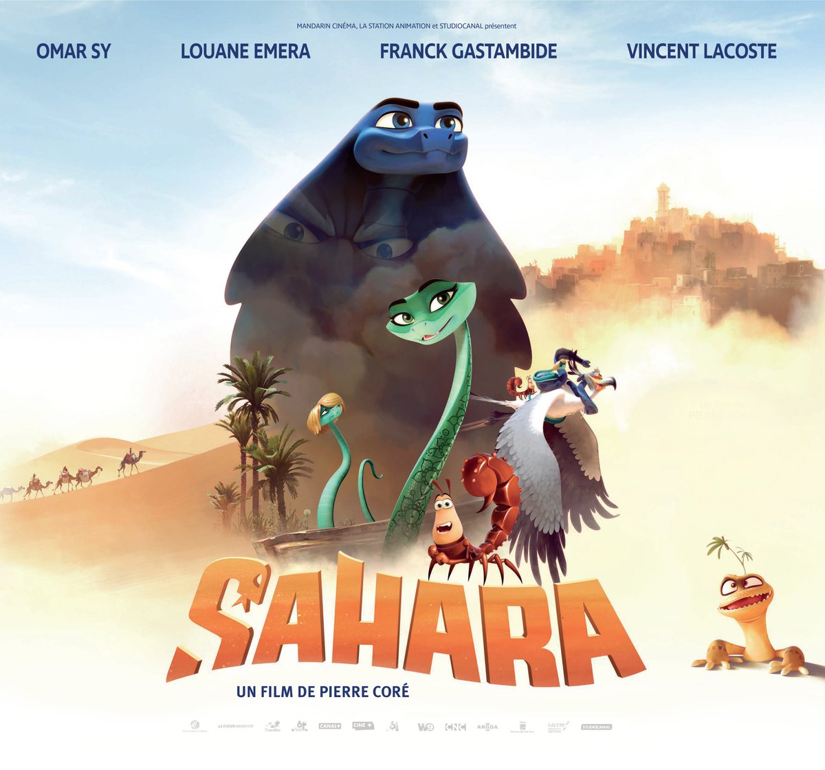 (Re)Découvrez les aventures d'Ajar, Eva, Pitt et Gary dans #SaharaLeFi...