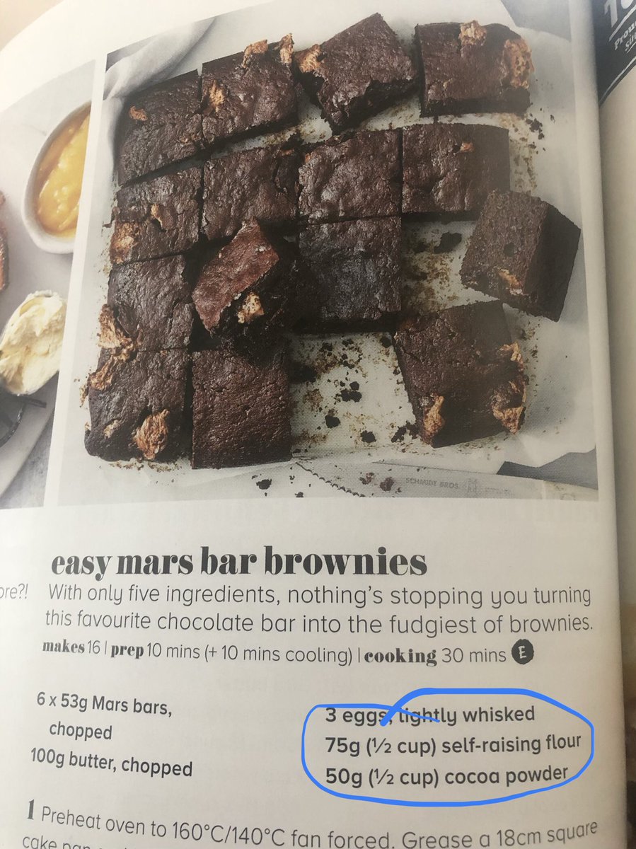 JeanGraceJG's tweet photo. @taste_team can 1/2 cup be 75g and 50g or is there a typo in this recipe? https://t.co/7MJifSmLwv