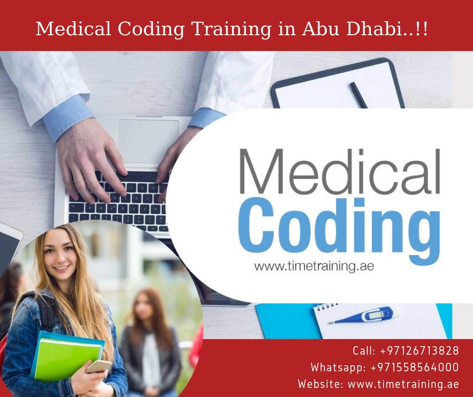 TimeTraininguae's tweet image. Medical Coding Course Training & Certification in Abu Dhabi.!!
Skilled & Qualified Trainers | Excellent Lab Facility | Small Training Batches | Affordable Fees.
Call:+97126713828 | Visit: bit.ly/2GJFaR2
#medicalcoding #medicalcodingtraininginstitute #medicalcodingcourse