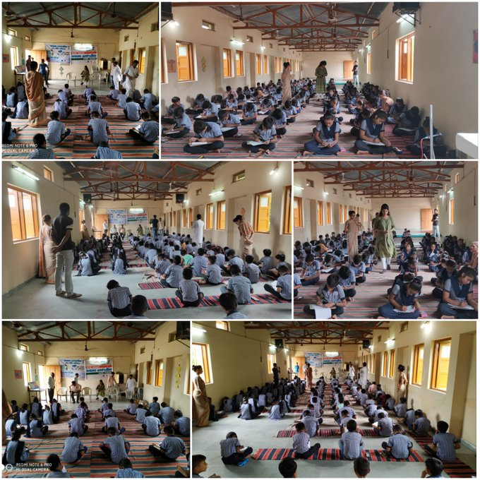 ચાણસ્મા નગરપાલિક દ્વારા જળ શક્તિ અભિયાન અંર્તગત  શ્રી સરસ્વતી શિશુ મંદિરમાં ર્નિબઘસ્પર્ઘાનો ક્રાર્યક્રમ આયોજન કરવામા આવ્યો. 
<a href="/JalShaktiAbhyan/">Jal Shakti Abhiyan</a> <a href="/vishalgupta/">Vishal Gupta</a>  <a href="/CollectorPatan/">Collector Patan</a> 
<a href="/MundhvaTejal/">Tejal Mundhva</a> <a href="/MamChanasma/">Mamlatdar Chanasma</a>