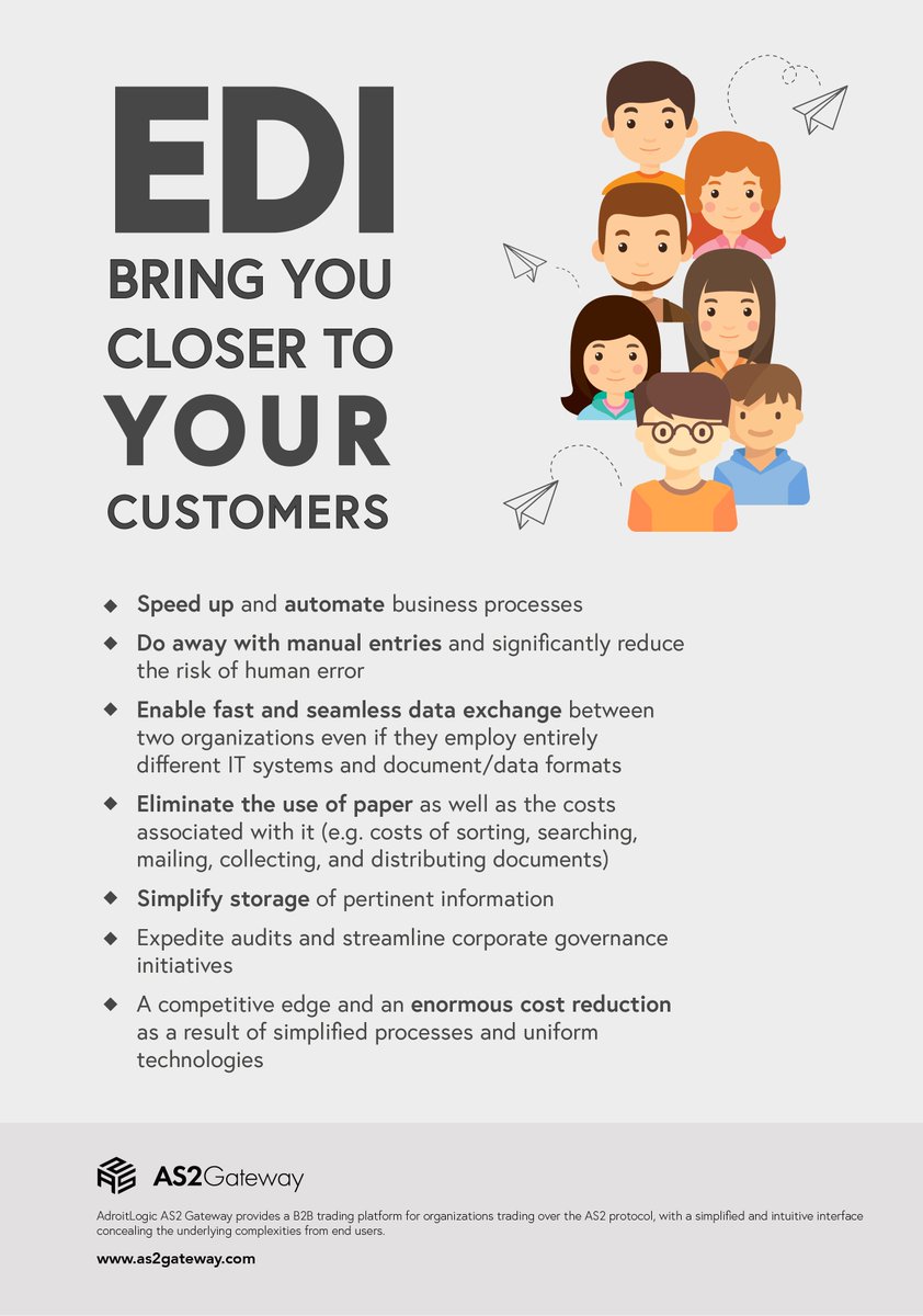 AdroitLogic's tweet image. @as2gateway by #AdroitLogic specializes in B2B Messaging over #AS2 with Security and Reliability. Available for hosting on #cloud or #on-premise.
Contact Us Today👉as2gateway.com/contact/

#BusinessIntelligence #CyberSecurity #CloudComputing #UltrsESB