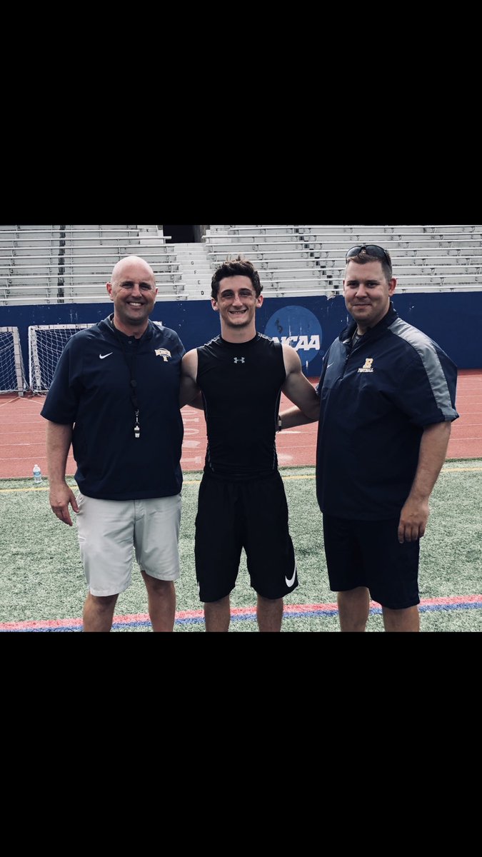 After a great camp @UofRFootball I have received an offer to play at the academically prestigious University Of Rochester! I would like to thank @ChadMartinovich @CoachSapp14 @Coach_JohnsonUR @TheCoachGriggs for this opportunity!  #CLIMB #ROCfam