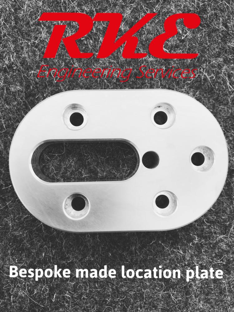 rkeengineering's tweet image. Bespoke made location plate, how to just make a little improvement on a manufactured design. #engineering #bespoke #thetford #manufacture #suffolk #parts #design #finish #improvement #solution