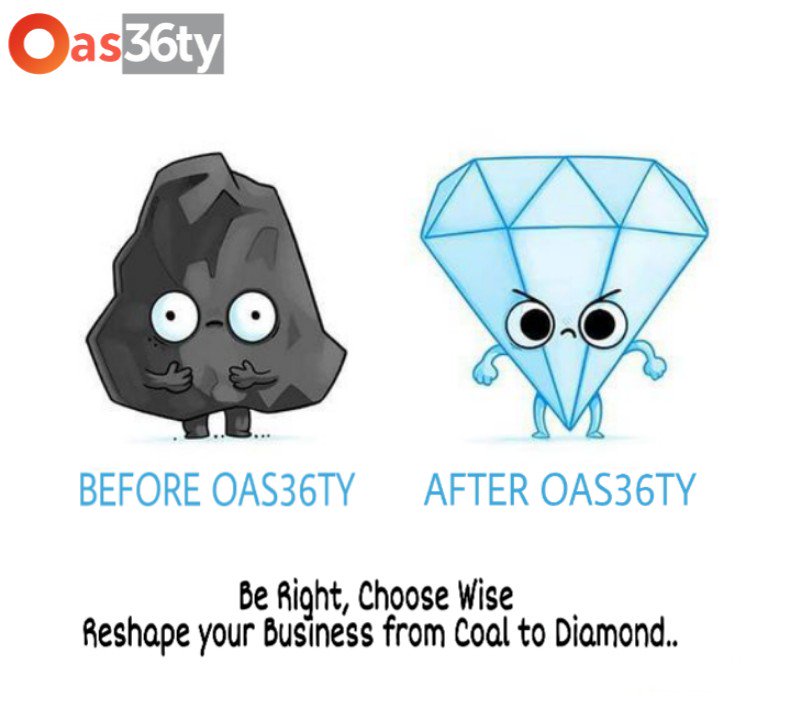 oas36ty's tweet image. &quot; Take a wise choice and transform your business from Coal to Diamond &quot;
#Oas36tyForOfficeAutomation #Smart_Working #Smart_Office #PositiveOfficeVibe #SmartValueSmartOffice #task_management #OrganizationalManagement #BusinessAutomation #saas #AI #ML #cloud #IntelligentSoftware