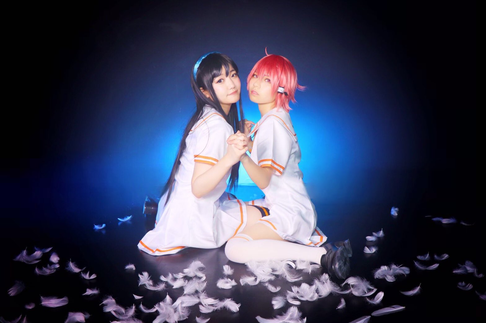 夜空ノツキ 銀魂は永久に不 です 神様家族 コスプレ 僕の声は世界を超えて いつかきみに辿り着くだろう 久美子さん Oshiriho テンコ Photo ここなちゃん Kskskokona 0313 0724神様家族併せ