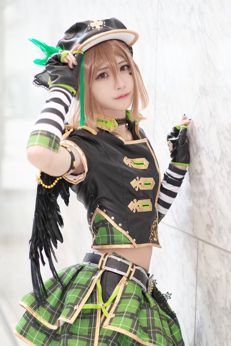 【ウィッグ付き】ラブライブ 国木田花丸 パンクロック編覚醒後 コスプレ 衣装 ウィッグ付き】ラブライブ 国木田花丸 パンクロック編覚醒後 コスプレ