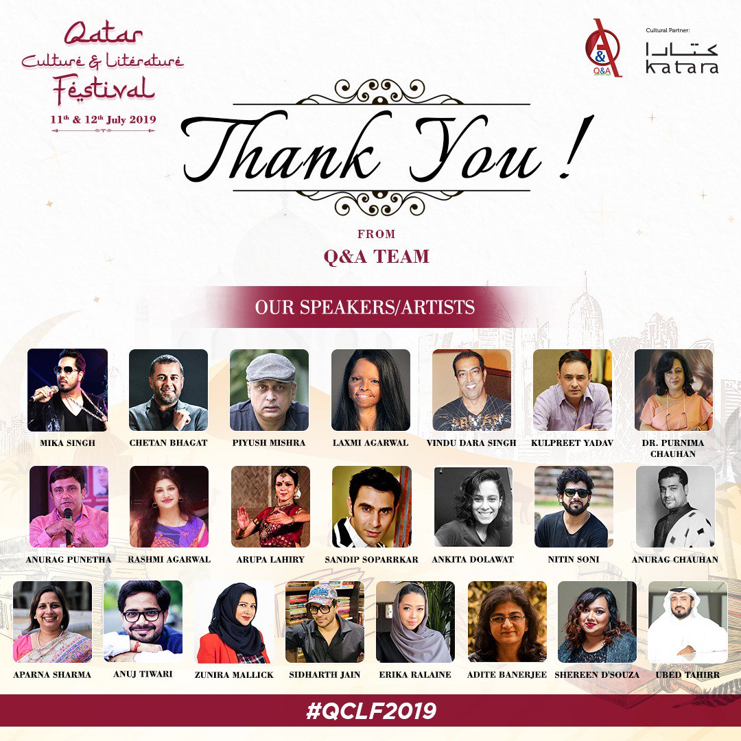 Qatar Cultural Literature Festival tweet media