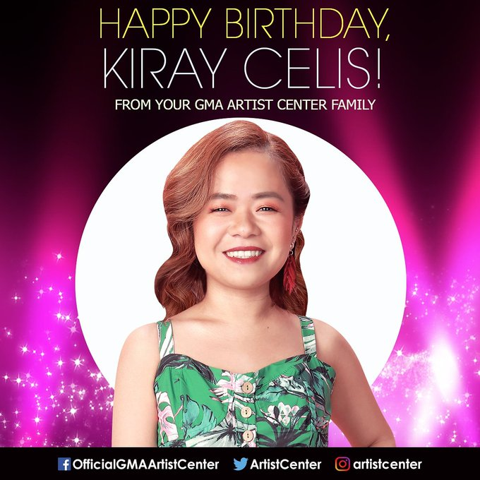 Happy Birthday to star, Kiray Celis (  