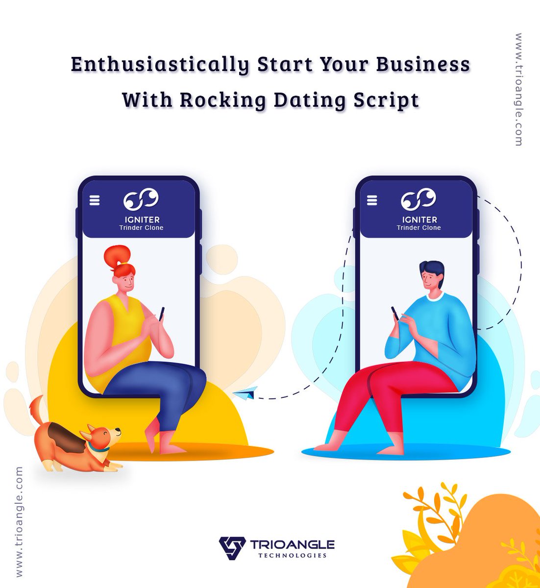 Trioangle's tweet photo. Igniter is the right choice for your dating business. Check out here for further details https://t.co/E2yFekkmcB #DatingAppClone #OnDemandDatingAppClone #iOSDatingAppClone #AndroidDatingAppclone #Businessideas #Businessstarup #Businessresource #Businessservice #Tinderclone https://t.co/qhf8HV9PuC