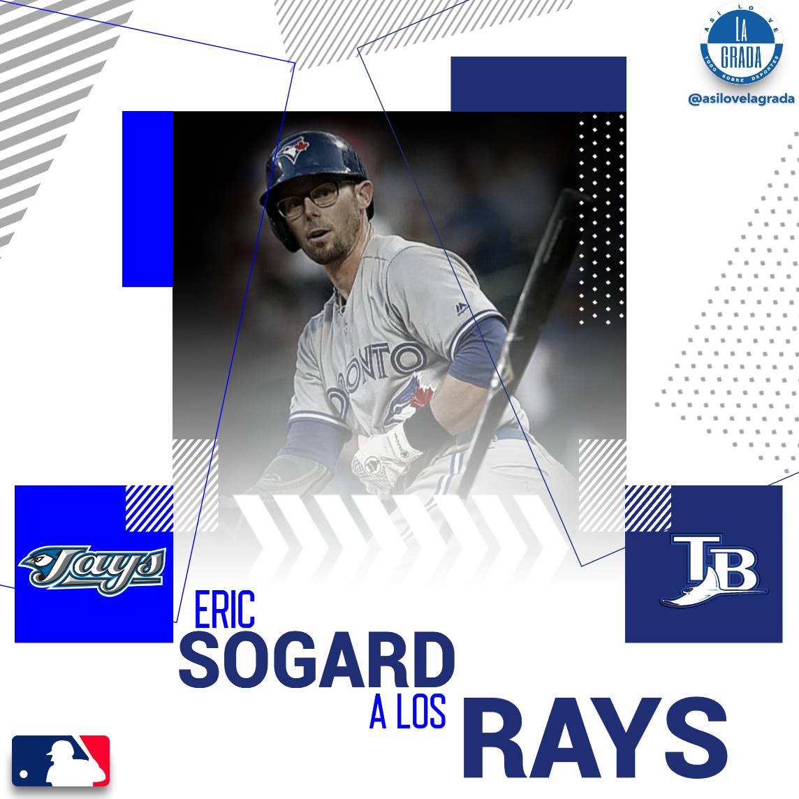 ElOut27's tweet photo. Los #Rays adquirieron a Eric Sogard proveniente de los #Bluejays, a cambio de dos jugadores que serán nombrados después.
•
•
•
#MLB #asilovelagrada #asilovelagradabeisbol #baseball #tampabay #toronto #tampabayrays #torontobluejays #ericsogard #sogard #beisbol https://t.co/ObL6UC9Ns8