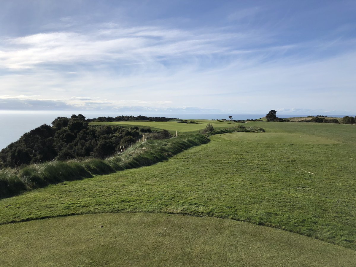 Well, I didn’t break 100 but the views at this amazing golf course more than made up for my poor play!  Definitely the nicest golf course I have ever played #capekidnappers #HawkesBay #NewZealand