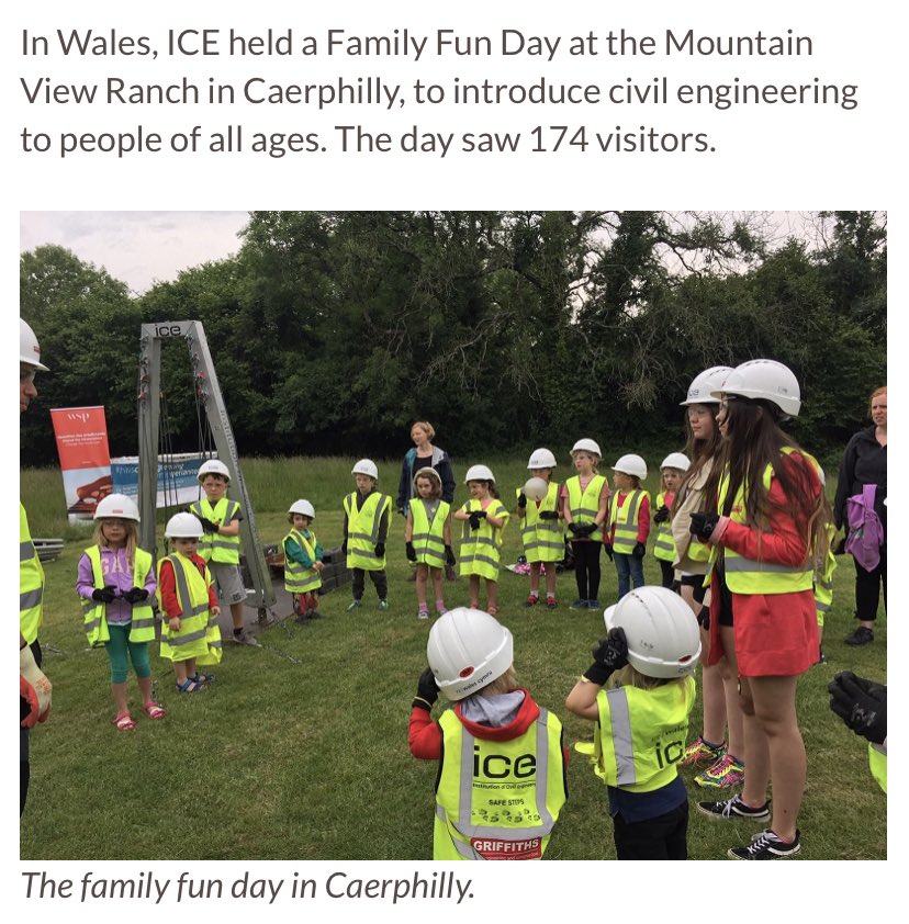 Engaging with school children early can redress the shockingly low number of female apprentices in civil engineering - anyone can belong to our great profession; it’s a skilled career that contributes to society in so many different ways, find out more ice.org.uk/what-is-civil-…