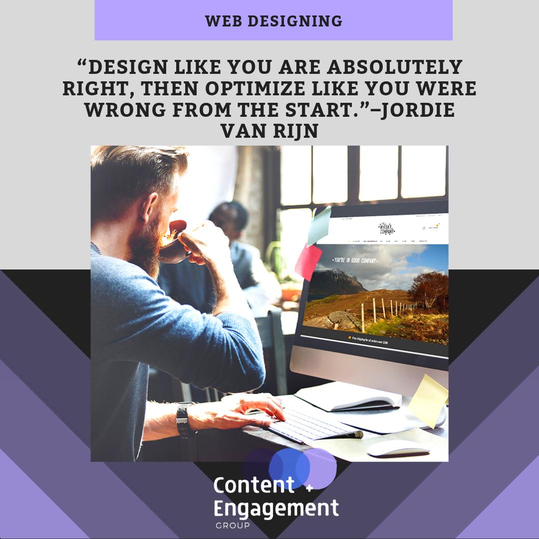 CEGroup01's tweet image. Making strong choices requires having the utmost confidence in your decisions. Being open to criticism and ready to change on the fly will keep those choices working. #Webdesign #contentstrategy #DigitalMarketing