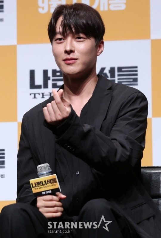 annejjangki's tweet image. &quot;My character Ko Yooseong has 70 to 80 percent action. I studied posture for 2 mo in action school. It was different from the previous action - Jang Kiyong.
naver.me/5XkPEngd
#장기용 #jangkiyong #BadGuysTheMovie