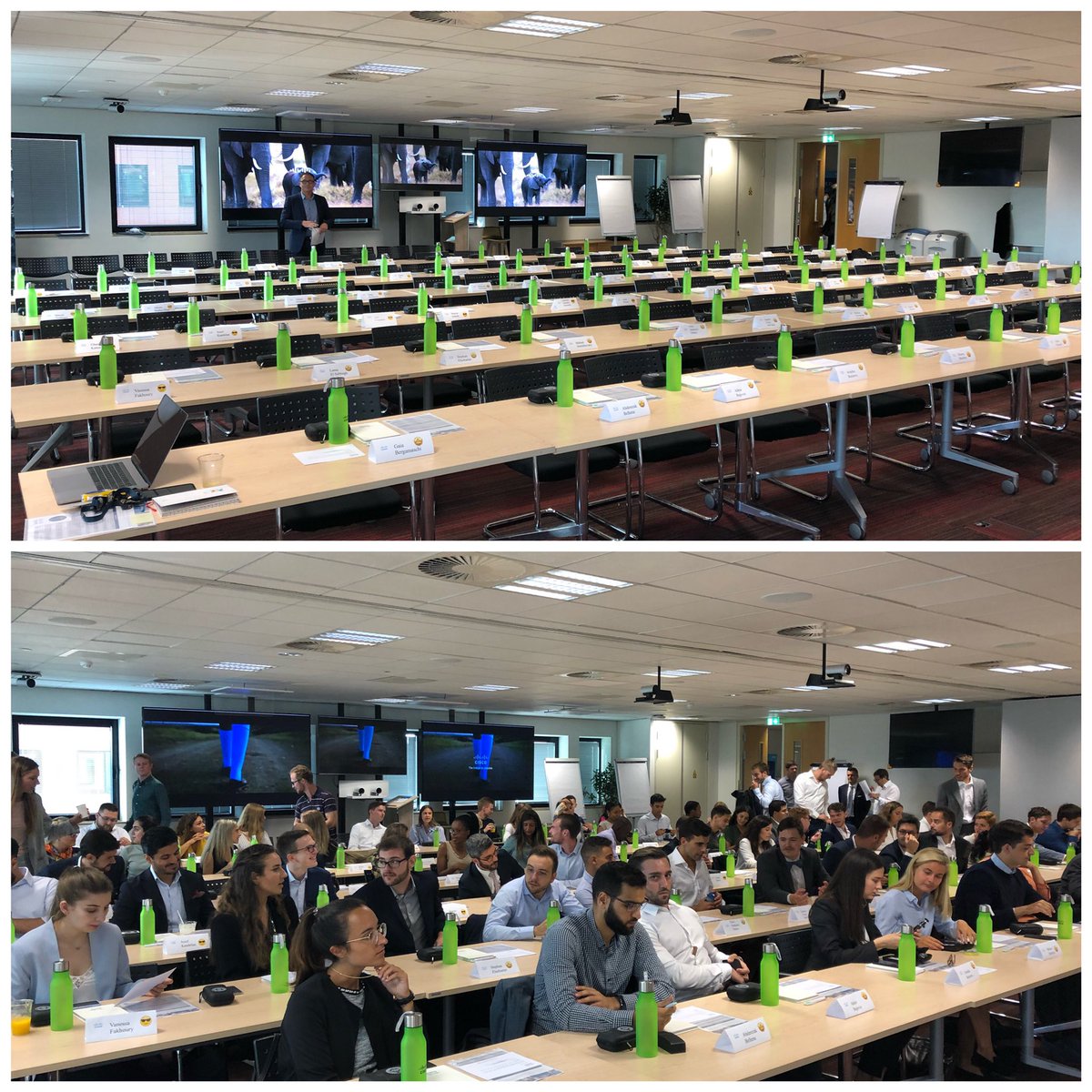 Welcoming 120 new graduates this morning to @CiscoEMEAR for our #CSAP program! Super excited to have all of you here for this life changing experience #WeareCisco #LoveWhereYouWork #everythingispossible