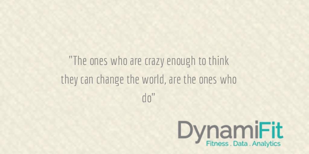 "The ones who are crazy enough to think they can change the world, are the ones who do"  #crowdfunding #win #thankful #invest  #investment