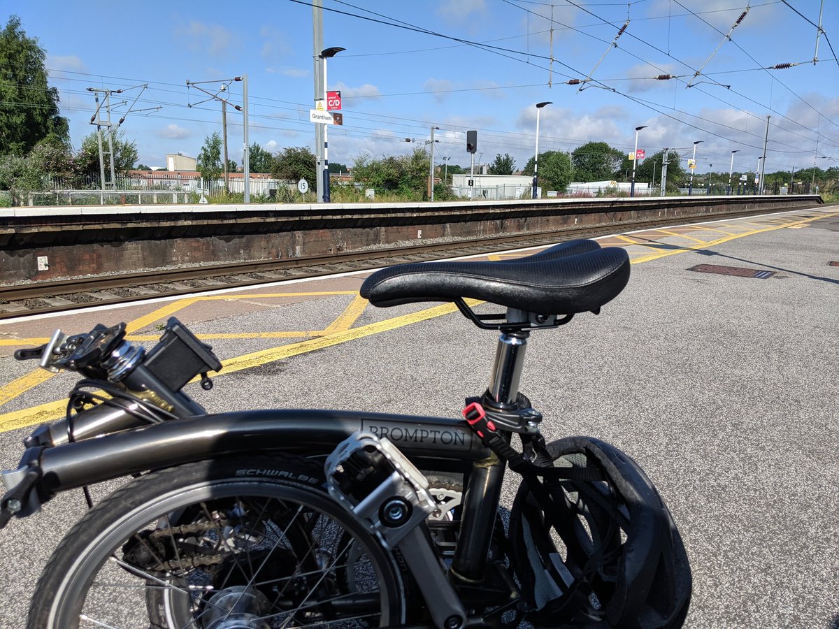Off to London today to discuss how we make the best of Ambulance Alliances and especially the #NAA we have with our northern partners. Weather too good not to take the bike! #cyclesafe #brompton
