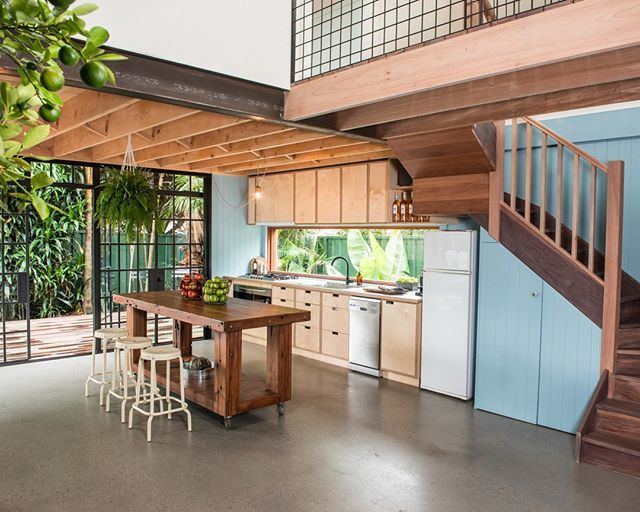 CradleDesign's tweet image. R E S I D E N T I A L | Our Tempe Garden Dwelling uses recycled and re-used materials to fitout this simple, clean and modinist space. External cladding from a salvage yard, balustrades formed out of reinforcement mesh and faucets fashioned out of plumbe… ift.tt/2ymsDza