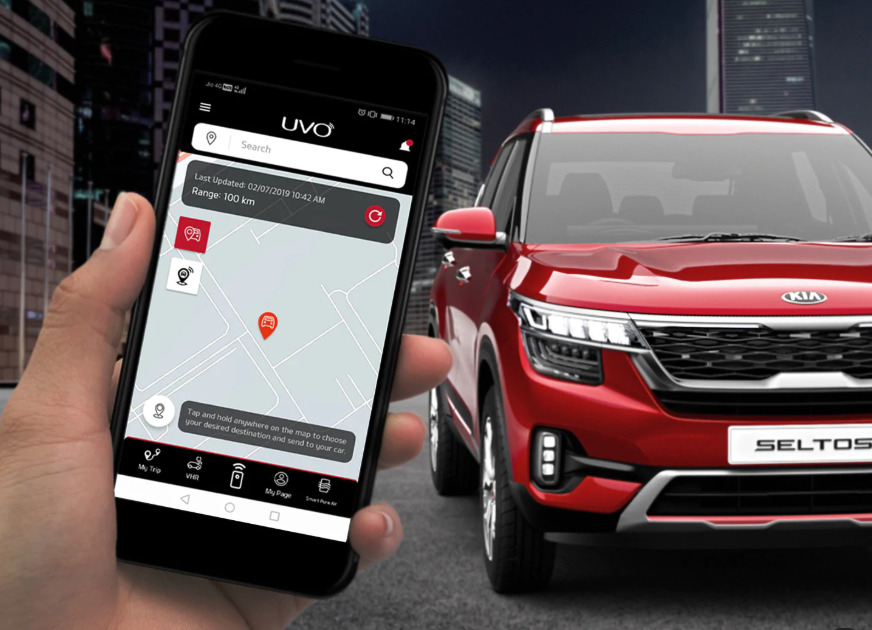 The Power to Connect
Kia Seltos comes with the UVO connect, an advanced connected car technology that offers an array of convenience and safety features.