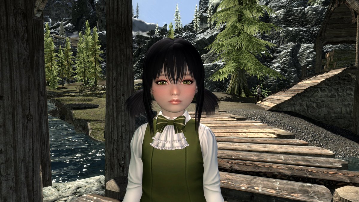 Garuda B Skyrim Lily With Out Enb Normally I Close Enb Effect When I Actually Play The Game Because My Rig Is So Potato It Can T Handle Even The