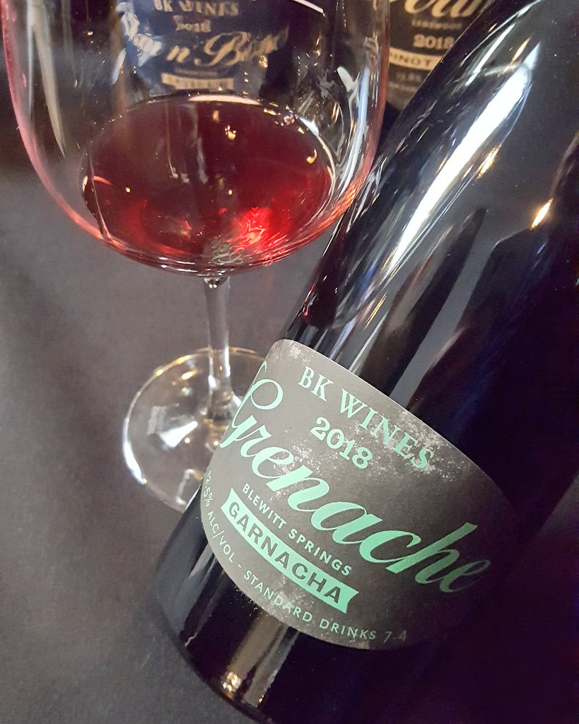 BK Wines McLaren Vale Blewitt Springs Grenache 2018

Always enjoy <a href="/bkwines/">B&K Keys</a> and try to taste as any as I can. Tend to think this is what McLaren Vale does best.  #drinkthegoodstuff Brett 🍷🍷🍷🍷🍷

<a href="/bkwines/">B&K Keys</a> <a href="/mclaren_vale/">McLaren Vale</a> <a href="/winewankers/">The Wine Wankers 🍾🤛🎉🥂</a>