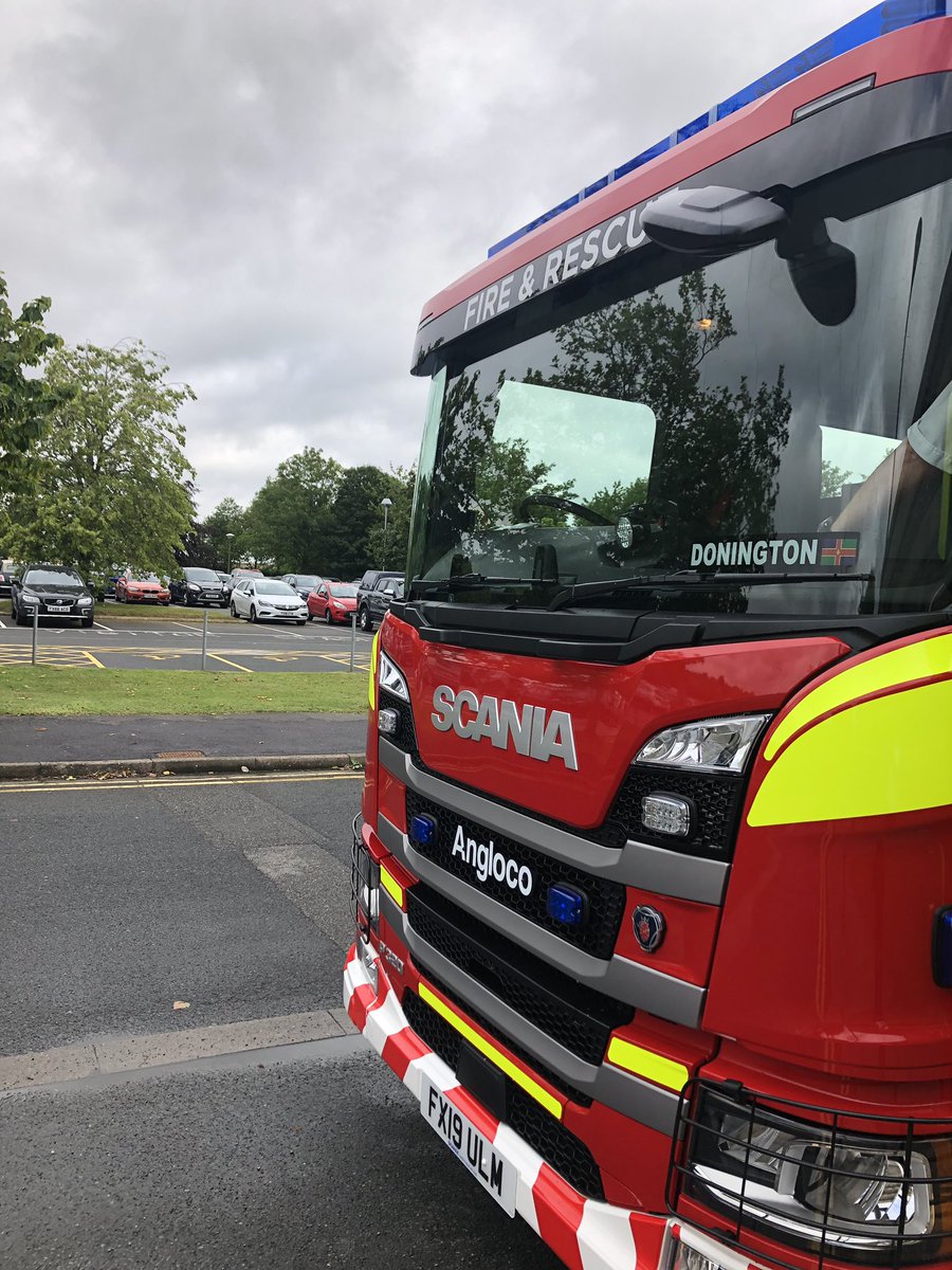 First new <a href="/LincsFireRescue/">Lincolnshire Fire and Rescue</a> Scania appliance arrived today. What a truck, superb quality throughout. Huge improvement to our fleet. Credit to the Fleet project team! Better start getting some MDT’s installed....