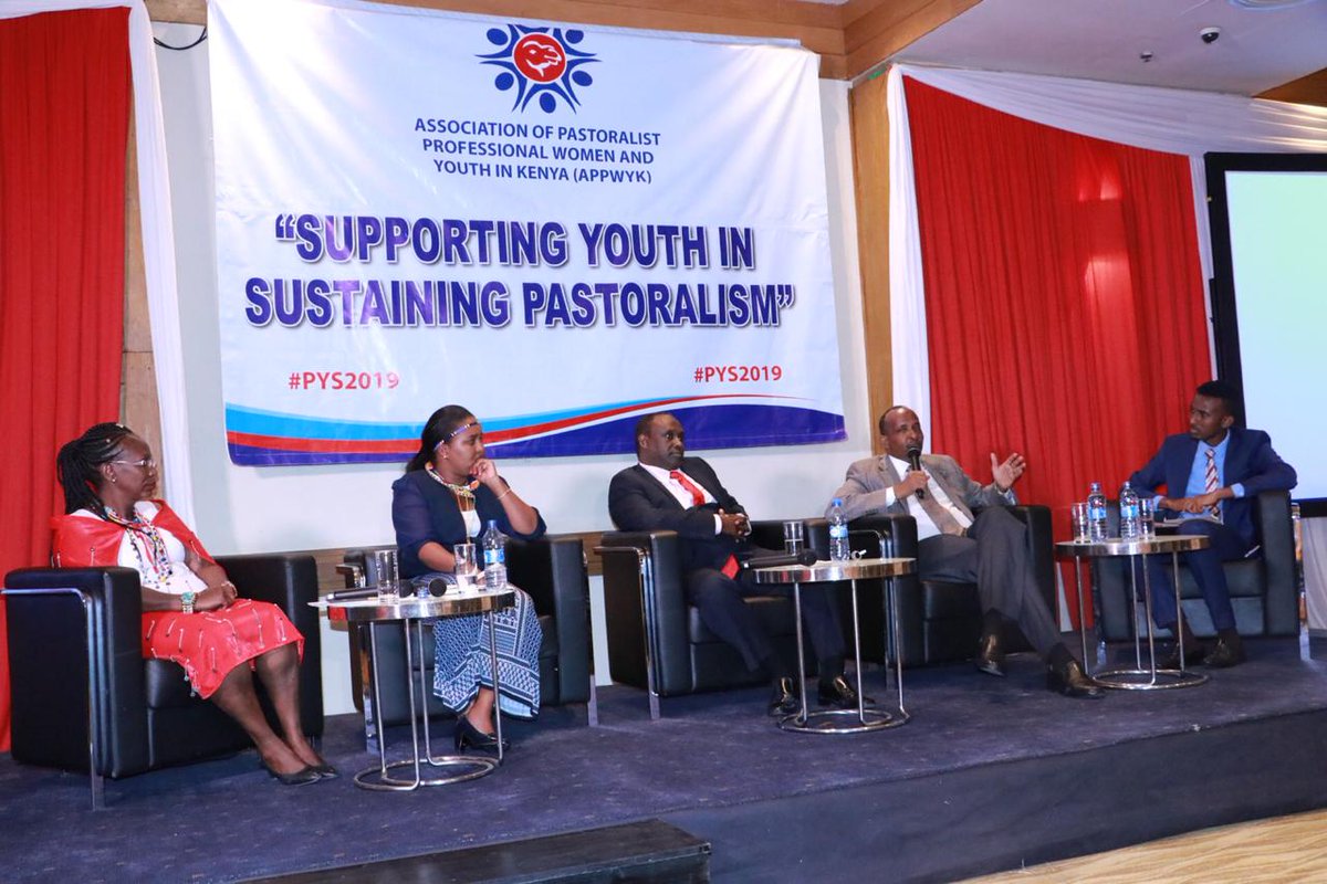 The #PastoralistYouthKE provide a stage for multi sectorial panelist including policy makers, 
leaders, professionals and entrepreneurs to dialogue with pastoralist 
youth from the pastoral counties to resolve and convert their existing challenges to opportunities.📸Courtesy: