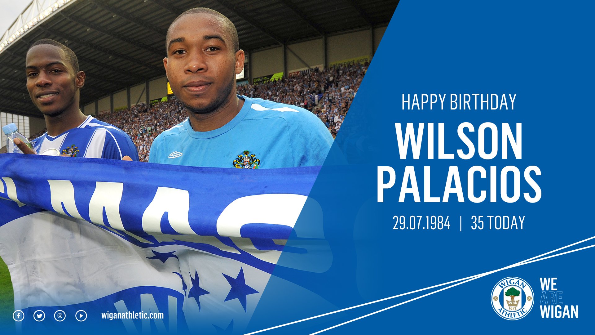   Happy Birthday, Wilson Palacios!     