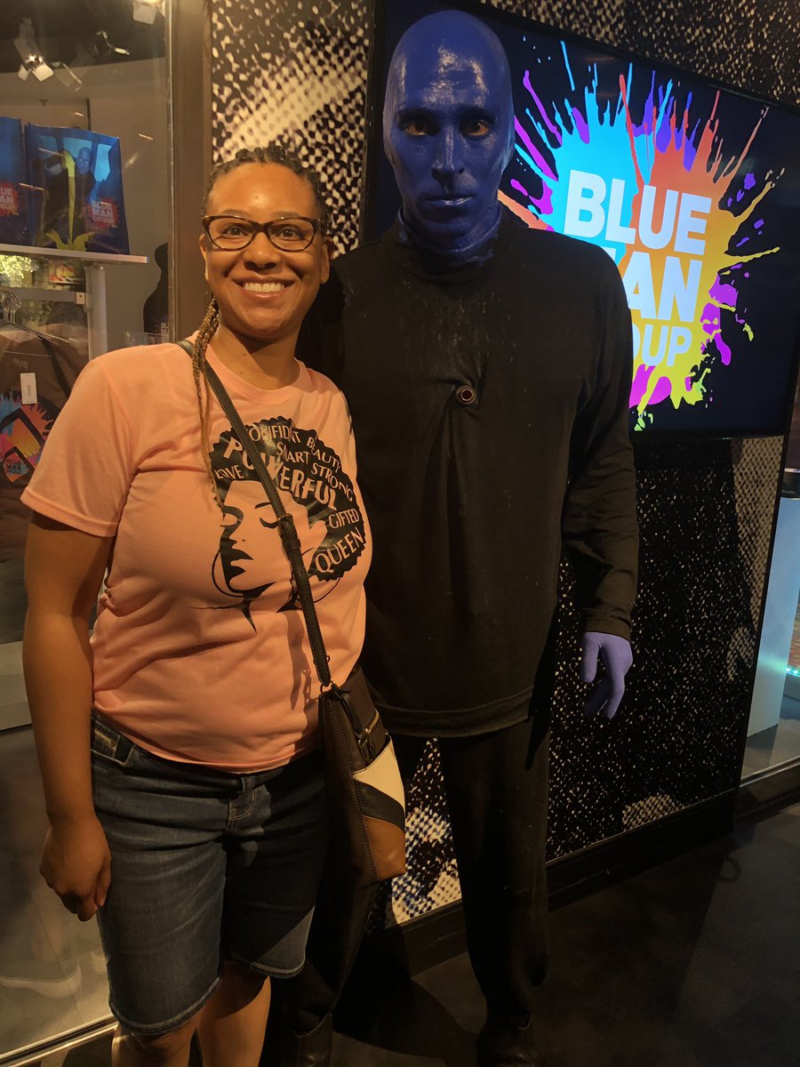 Blue Man Group was LIT!!! #Bluemangroupvegas