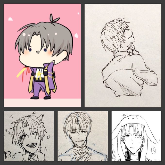 今まで描いた中でも厳選カワイイへし切長谷部を晒してくださいのtwitterイラスト検索結果