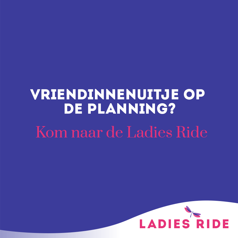 De Ladies Ride is hét leukste dagje uit voor jou en je vriendinnen! 👯Gezelligheid, sportiviteit, kraampjes, muziek en fantastische routes door de Rotterdamse natuurgebieden gecombineerd in één heerlijke dag samen uit 🙌

ladiesride.nl