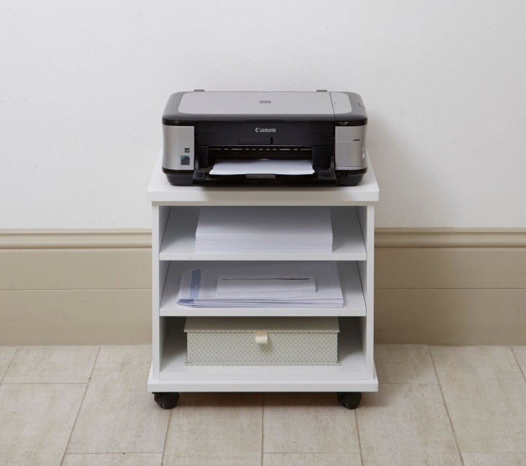 Get kids’ and adult study spaces sorted. Team a single pedestal desk bit.ly/2WpbKC7 with desk-top shelves bit.ly/2Mm4pgx to boost storage, and add a compact bookcase bit.ly/2O0tWye. And the neat solution for the printer? bit.ly/2C7XgdS