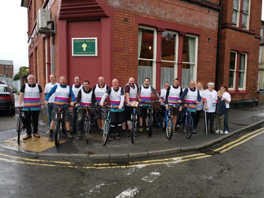 __SyntaxITS__'s tweet image. Our Technical Director David White is #cycling coast-to-coast with friends, raising money for #Derby & #Burton #Hospital #Charity #DART #Appeal to buy very specific #radiotherapy equipment that targets #cancer cells with pinpoint precision. 
#Donate: justgiving.com/fundraising/wi…
#c2c