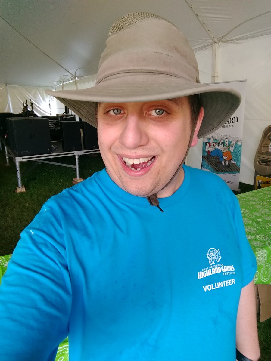 Got to enjoy and volunteer at the Highland Games this weekend in Fredericton. What a great weekend.