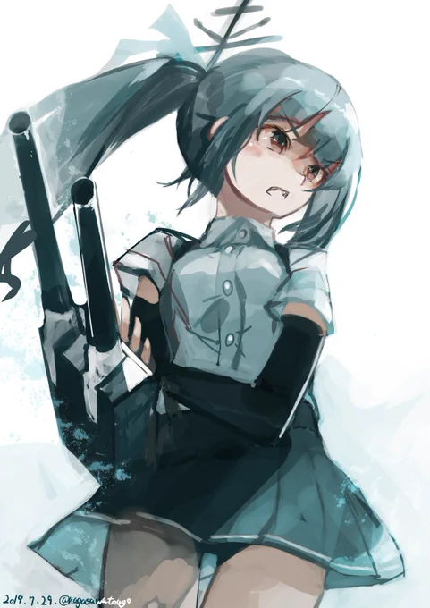 見てらんないったら!
#艦これ版深夜の真剣お絵描き60分一本勝負
#艦これ版真剣お絵描き60分一本勝負_20190729
#霞 