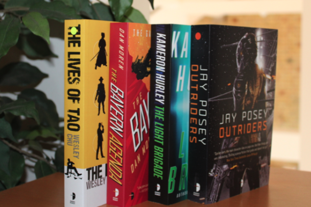 angryrobotbooks's tweet photo. Our FIFTH and LAST book giveaway is now open for #10yearsofrobots! Our War Is Hell bundle is up for grabs, all you have to do to enter is tell us your go-to song for when you're feeling those summer vibes! Winner announced Friday. Good luck, and thank you to all our participants! https://t.co/xhTpyQ3MYg