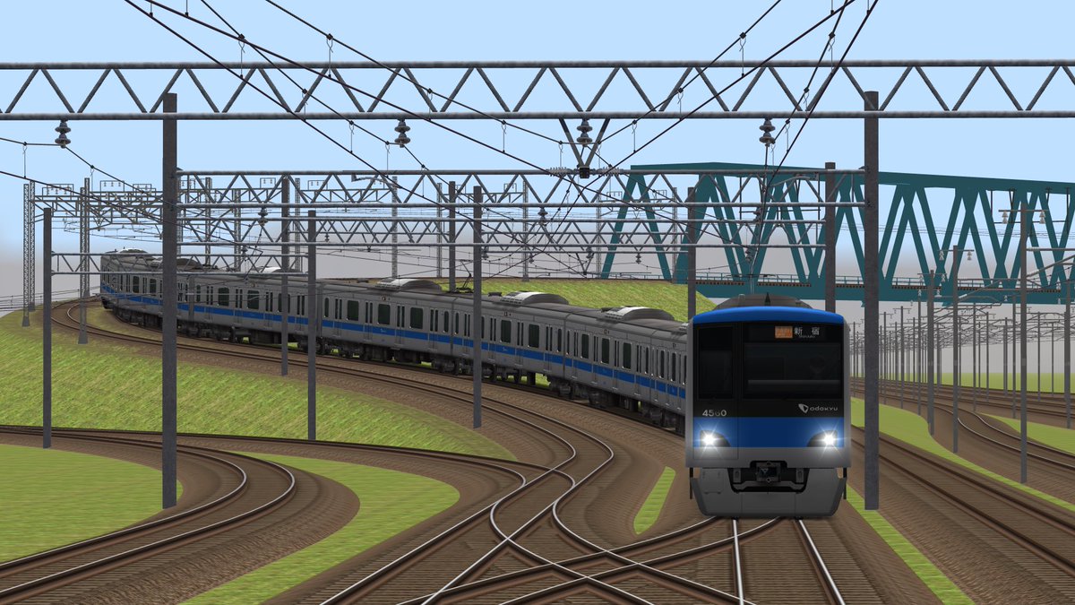 Sic No Twitter ついにできたぞ 藤沢駅再現 Railsim2 小田急