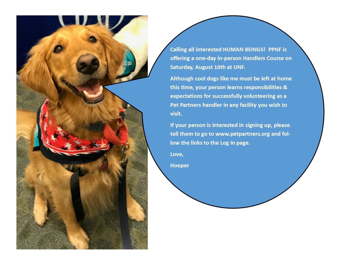 Pet Partners of North Florida tweet media