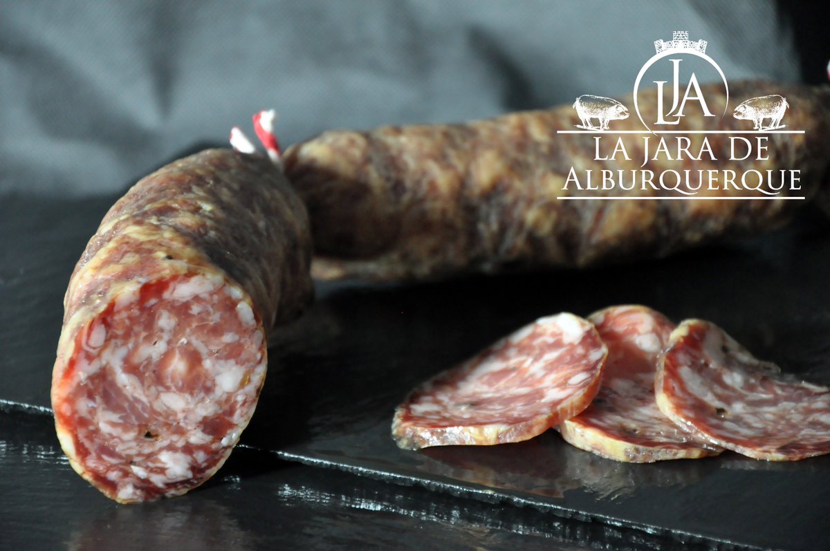 Dehesa Alburquerque (@dehesaalburque1) on Twitter photo Morcón y salchichón ibérico extra. Un lujo para nuestro paladar. #embutidos #ibérico #Extremadura #Alburquerque#(link: dehesadealburquerque.es# Morcón y salchichón ibérico extra. Un lujo para nuestro paladar. #embutidos #ibérico #Extremadura #Alburquerque#(link: dehesadealburquerque.es#