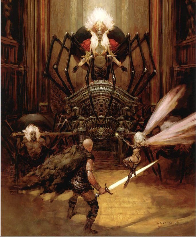 WhatToPlayNext1's tweet image. We've got driders...

#usa #forgottenrealms #lloth