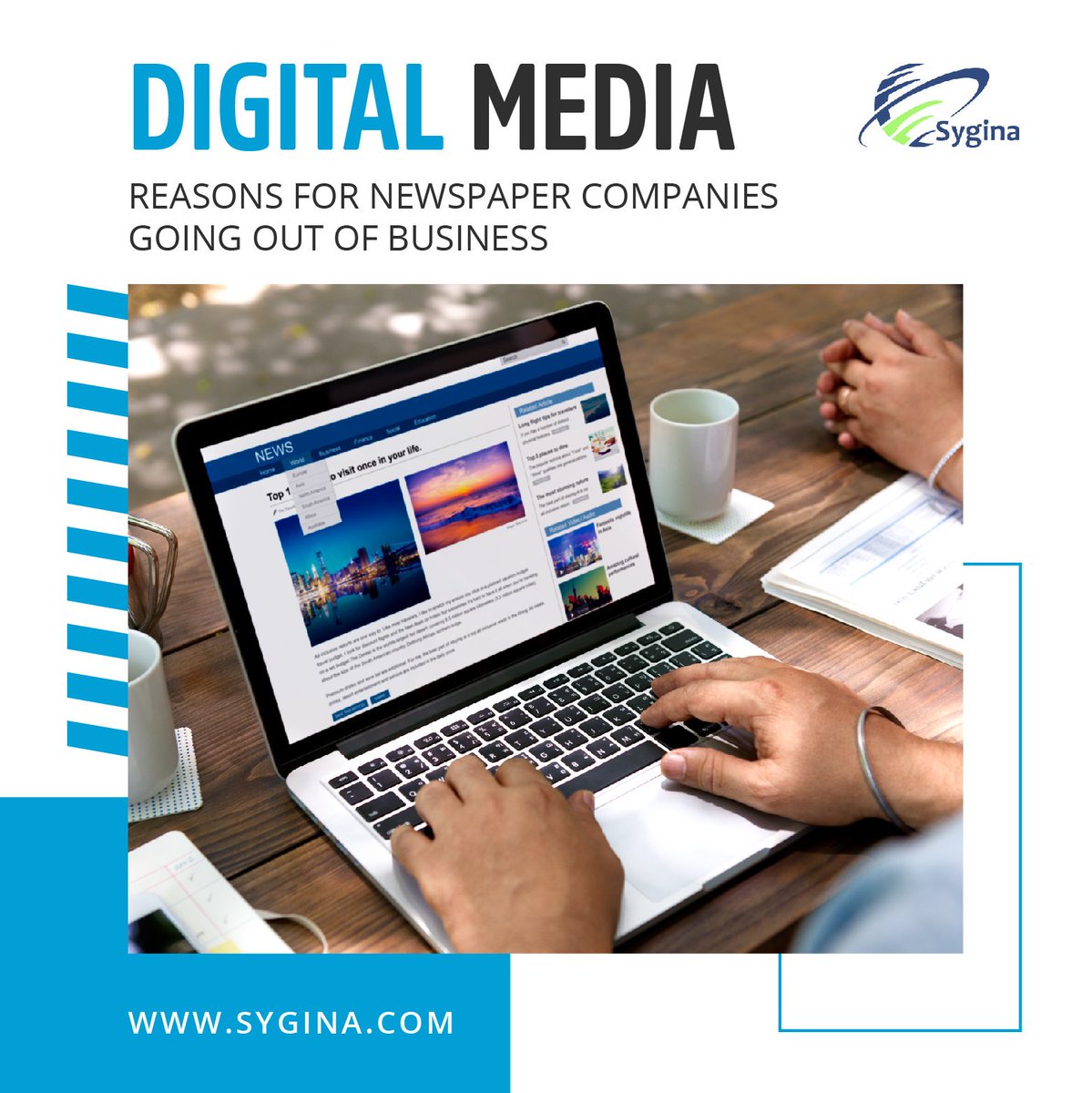 SyginaDataSystm's tweet image. Why are newspaper companies going out of business?

Learn More: bit.ly/2KdtO9n

#MondayMotivation #MondayMood #CloudComputing
#Cloud #Sygina #AI #IoTChain #MachineLearning #SaaS