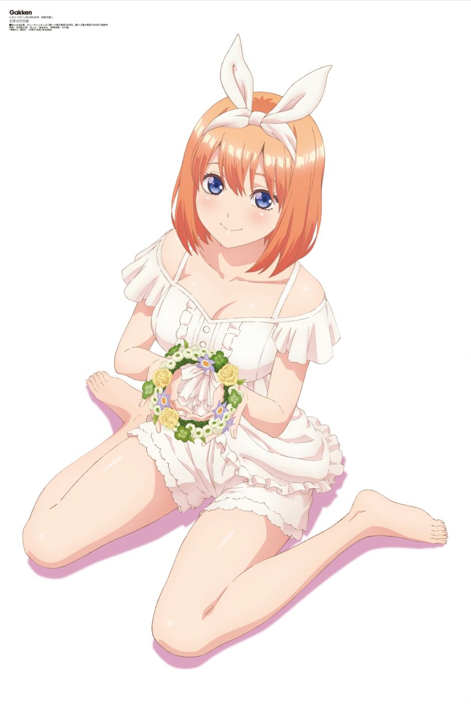 Kiyoe on X: 5-toubun no Hanayome visual scan (Megami September)   / X