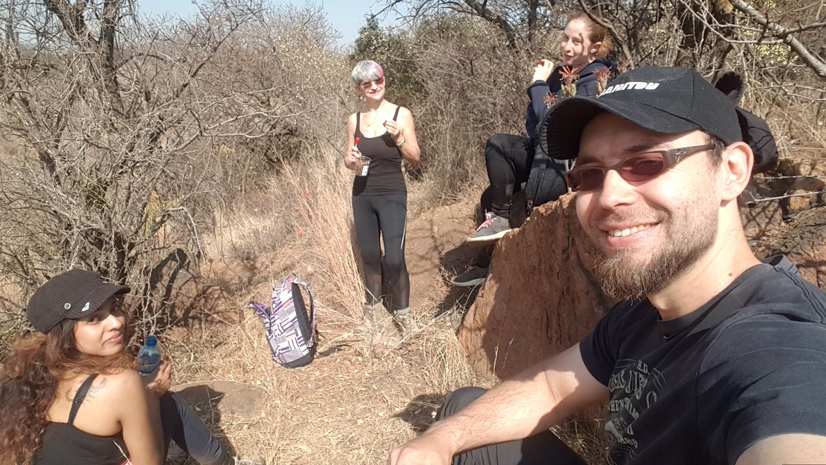Michael_Fritz's tweet photo. Snack time mid hike #klipriviernaturereserve https://t.co/pMmV4Xgg5I