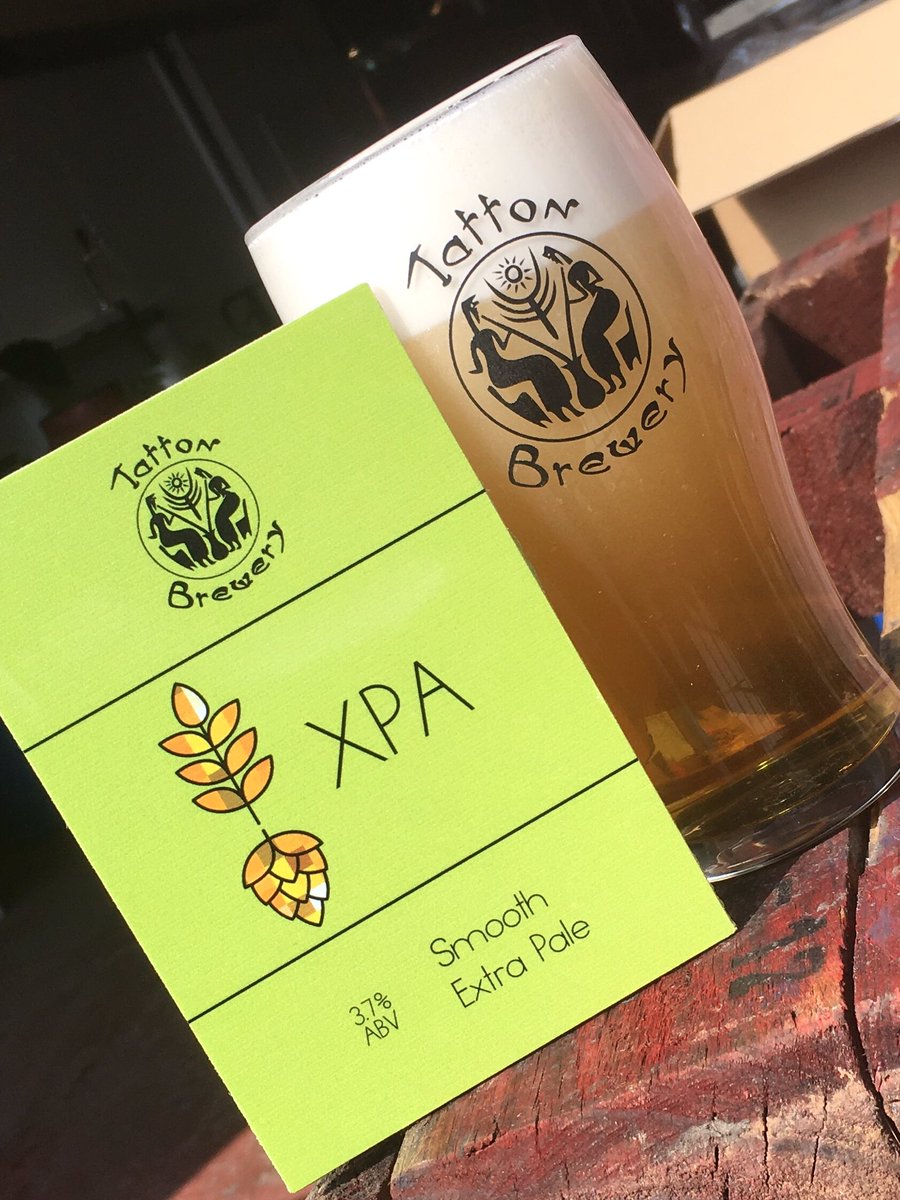 TattonBrewery's tweet image. Released this week: Meet our newest regular beer. A delicious modern, easy-drinking, creamy, malty, fruity extra pale session ale. Available to trade from next week. #sessionbeer #oneforthesun #tattonxpa