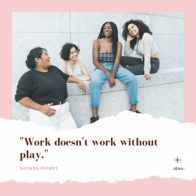 AlbireoGroup's tweet photo. Make sure you take time for you this week. Balance. #MotivationMonday #TeamAlbireo https://t.co/q8yv36lsKu